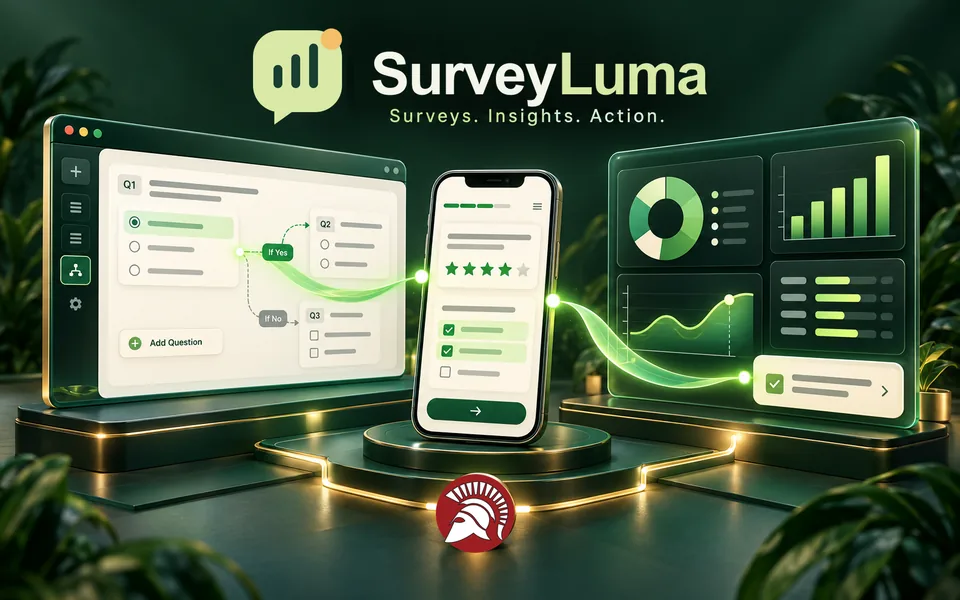 SurveyLuma case study illustration